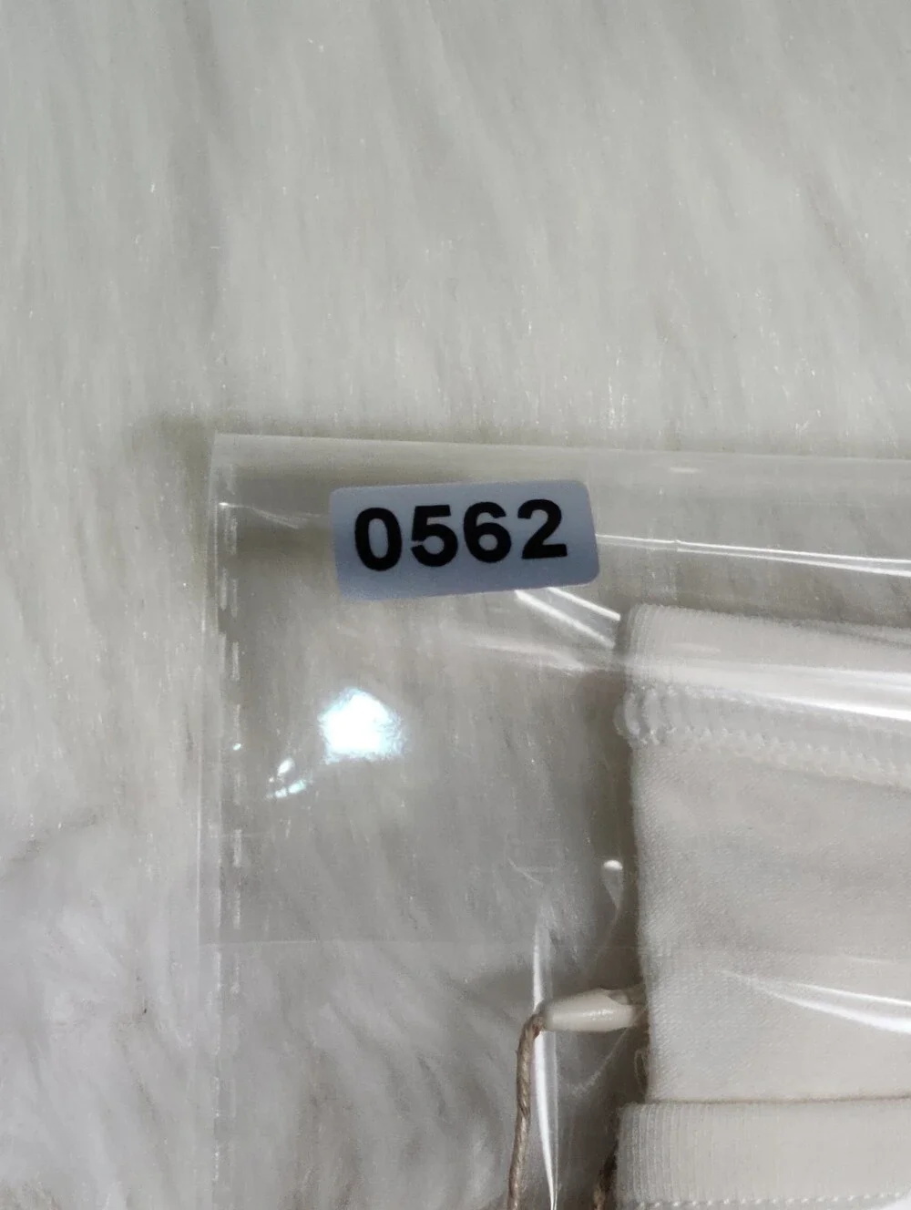 SKIMS Maternity Cotton Jersey High Waisted Brief White Marble Small NEW